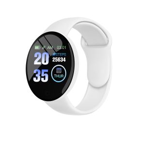 D18 สีกันน้ํารอบหน้าจอสร้อยข้อมือสมาร์ท Heart Rate ความดันโลหิต Sleep Monitor เดินออกกําลังกายฟิตเนส Smartwatch B41