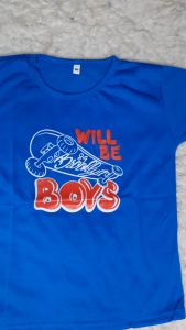 SUMMER88 Atasan Kaos Anak Laki Laki Lengan Pendek Warna Biru Size 1-10 Tahun Bahan Spandek Adem Lembut