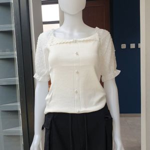 Blouse Rajut Wanita Import T8138: Cocok untuk Kantor & Acara Formal