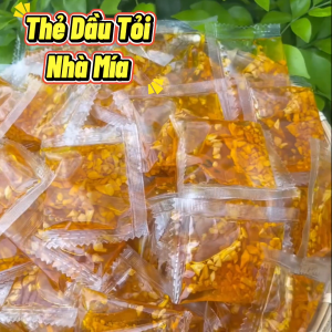 Thẻ Dầu Tỏi Mẹ Mía Gia Vị Trộn Bánh Tráng Ăn Kèm Đặc Sản Tây Ninh