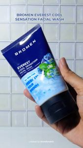 BROMEN Facial wash Everest Cool Sensation 100ml - Sabun Wajah Pria Sensasi Sejuk diwajah BPOM