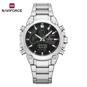 Naviforce | NAVIFORCE New 2026 Wristwatch For Men Bussiness Original Design Waterproof Digital Fashion Normal Watches Male Relogio Masculin