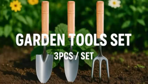 Garden Handle Tools Set (3pcs/Set)/Handheld Shovel/Rake/Spade/Garden Hand Spade Tools Digging Shovel Tools/Alat Berkebun