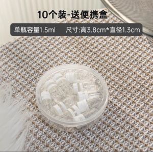 Portable Mini Glass Bottles for Sample Size Facial Essences And Perfumes Travel Size Oil And Water Separator Bottles