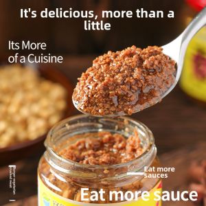 Whole Perfect Food Vegetarian Burger Crumble Non-spicy Rice Noodles Sauce Pure Plant-based Condiment for Children And Buddhists