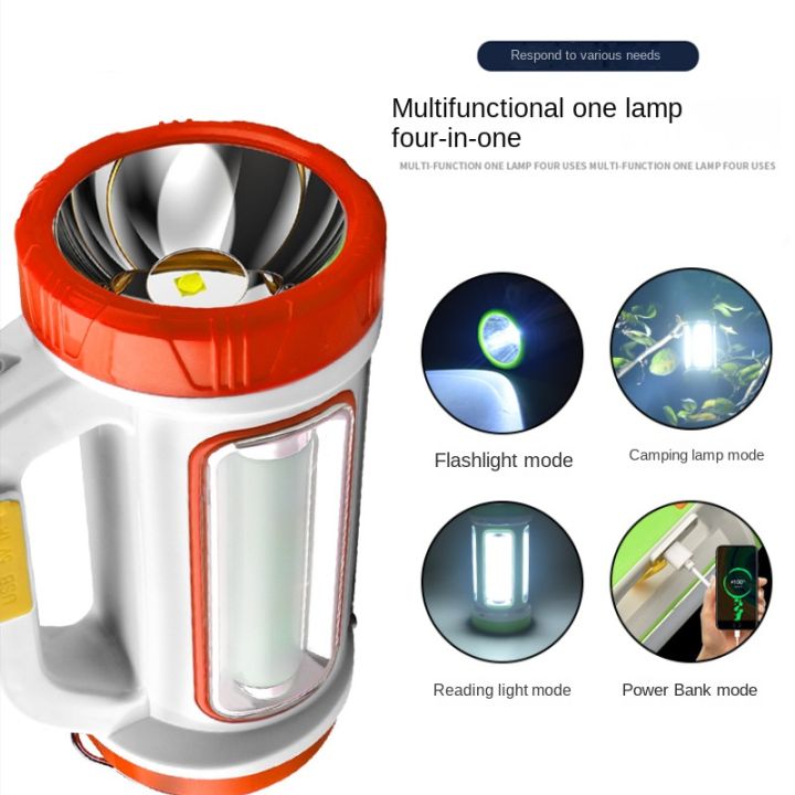 Đèn pin năng lượng mặt trời Có Thể Sạc Lại đèn pha rọi led tầm xa ...