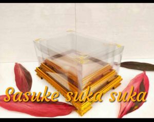 kotak hantaran seserahan frame fiber mewah