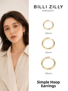 BILLI ZILLY | Simple Stylish Earrings Metal