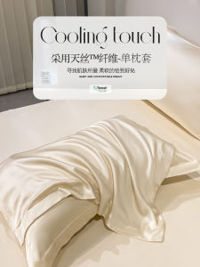 Grace 100 Days Silk Pillowcase Single Home Use Pillow Core Cover Summer 48X74cm Bedding Accessories Breathable Hypoallergenic