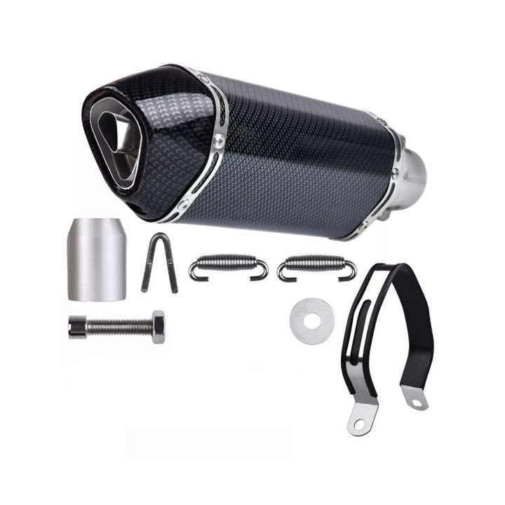 Motorcycle Muffler Exhaust Pipe Dirt Pit Bike Escape Moto Universal for