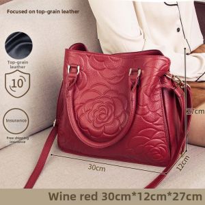 CARTELO | Mothers Day Gift Large Capacity Top Layer Leather Crossbody Bag