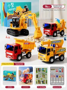 MABAOMABAO | Construction Vehicle Toy Set For Boys