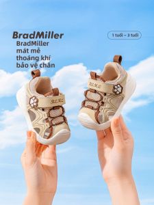 BradMiller | Toddler Learning to Walk Shoes Anti-slip Soft Bottom Summer Sandals