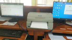 Epson plq20 ประกัน1ปี(เครื่องใหม่แกะกล่อง) เครื่องพิมพ์เช็ค มีบริการOnsite Service