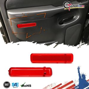 Phản Quang Trang Trí Cửa Sau Xe Hơi Dành Cho Chevrolet Avalanche Silverado Suburban/GMC Sierra Yukon 2003-2006 Bên trái/Bên Phải Chất Liệu ABS