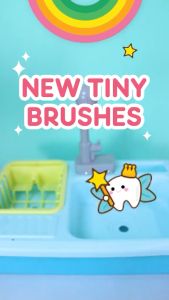Tiny Buds Micro Bristle Kiddie BrushRandom Color (4-8 yrs Old)