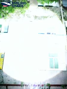 Smiling Shark SD5242 LED Flashlight 3Mode Type-c Rechargeable Super Bright Torch Light Electric Charge Display Waterproof Outdoor Camping Home Work Lighting