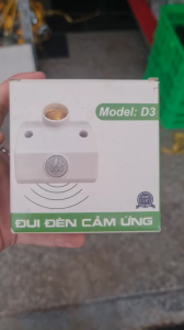 Đuôi đèn cảm ứng Lamp Holder đui đèn cảm ứng cảm biến chuyển động radar tự động bật tắt