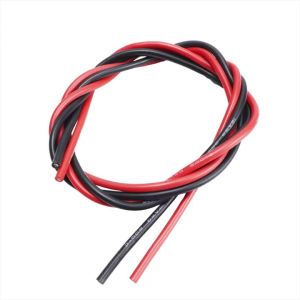 New 2 Meter Silicon Wire (1meter Red+1meter Black) 8 10 12 14 16 18 22 24AWG Heatproof Soft Silicone Silica Gel Wire Cable Exten