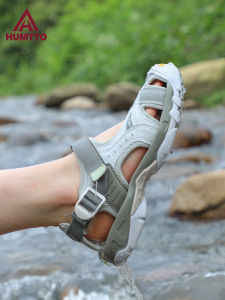 HUMTTO Womens Outdoor Beach Shoes Summer New Soft Bottom Anti-slip Quick Dry Breathable Sport Sandals Waterproof Rubber Sole