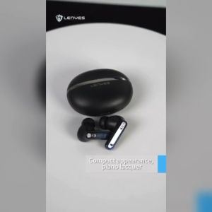 AIR98 - Handsfree Bluetooth LENYES AIR-98 Wireless Headset Bluetooth 5.3 ANC Smart Touch Earphone Hifi Stereo Earbuds