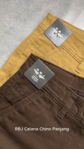 RBJ Celana Chino Panjang Cotton Premium Regular Fit Pria