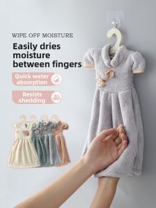 Cute and High Attractiveness Hand Towel for Kitchen and Bathroom with Good Water Absorption and Non-shedding