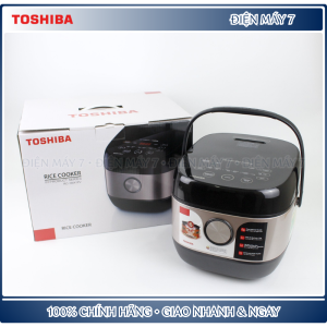 Nồi Cơm Điện IH Toshiba RC-18IX1PV 1.8 Lít - Công Nghệ Cao Tần IH 1300W - Lớp Phủ Carbon Binchotan Cao Cấp