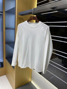 Áo Thun Nam Dài Tay Cổ Tròn Lông Cừu Hai Mặt Ấm Áp Tự Phát Sáng Áo Thun Ngoài Trời Thường Ngày Co Giãn Thời Trang Thu Đông