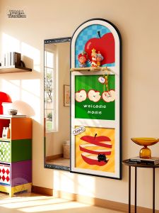 HAOJIUBUJIAN | Decorative Hiding Sliding Full-length Mirror