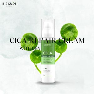 ส่งฟรี ส่งไว LUR SKIN CICA REPAIR CREAM 50G ครีมใบบัวบก ครีมซ่อมแซมผิว ลดอาการอักเสบ สมานแผล สมานผิว ลดรอยแดงจากสิว