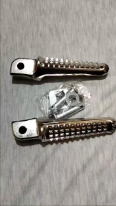 PROMO STEP UNIVERSAL FOOTSTEP BELAKANG CHROME MODEL JAGUNG UNIVERSAL METIC BEBEK YAMAHA DAN HONDA