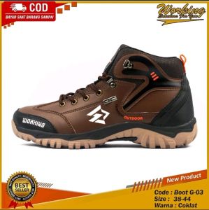 Sepatu Pria Working Seneakers For You Sepatu G-03 Tracking Pria
