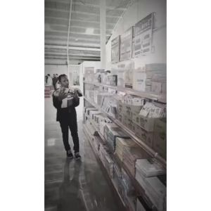 NAPOLLY Laundry Basket Keranjang Lipat Trolley Belanja Troli Dengan Roda + Handle Serbaguna -MN