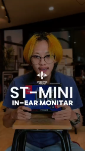 Preme Audio ST-mini | ไวเลสอินเอียร์มอนิเตอร์ 2.4GHz ฟังก์ชัน Mute ระดับโปร เสียงคมชัดดีเลย์ต่ำ สัญญาณนิ่ง