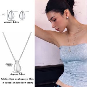 CAFFTI | Gold and Silver 925 Sterling Silver Drop Earrings