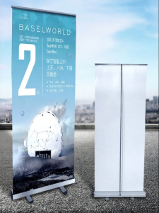 Adjustable Folding Poster Display Stand 80cm