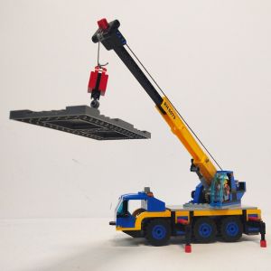 Construction Intelligent Building Block Toy Mobile Crane