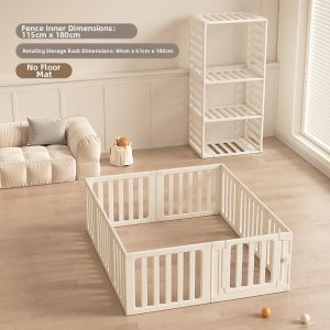 LIVING STONES | Baby Play Fence Crawling Mat For Small Living Rooms