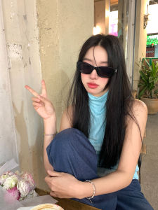 แว่นกันแดดแบบเล็ก สไตล์เกาหลี แว่นกันแดดผู้หญิง ป้องกันแสงแดด ดีไซน์เก๋ไก๋ สไตล์วินเทจ เหมาะกับใบหน้าทรงต่างๆ