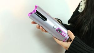 Novice Savior Wireless Charging Curling stick Electric Curler Fully Automatic Rotation Travel Home Portable USB Wireless Hair Salon