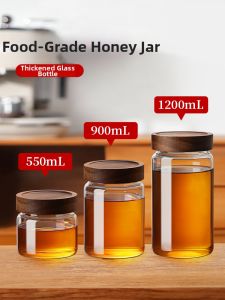 Food-grade Sealed Honey Jar High Borosilicate Glass