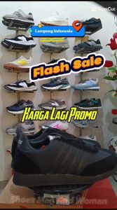 Specs 104b Hitam Sepatu Sekolah & Casual 100% Real Pict