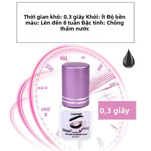 Keo Dán Mi Chuyên Nghiệp 5ml Khô Nhanh Độ Bám Dính Mạnh Giữ Lâu 0.3S - 1S Dùng Cho Nối Mi Giả