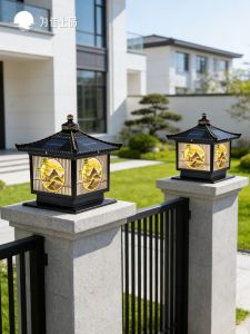 VINCAN | Waterproof Solar Powered Pillar Light