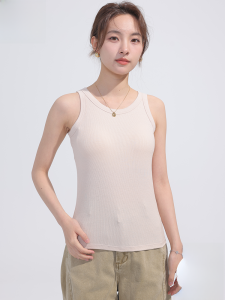 MiiOW | เสื้อกั๊กสายเดี่ยวบางสำหรับผู้หญิงในฤดูใบไม้ผลิและฤดูร้อน เสื้อแขนกุดป้องกันแสง 2025 ใหม่ ใส่ได้ด้านนอก เสื้อคลุมกันแสง