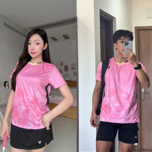 Áo Cầu Lông Quần Cầu Lông Bộ Cầu Lông Nam Nữ Chuyên Nghiệp Vải Thoáng Khí A831 - V Badwear
