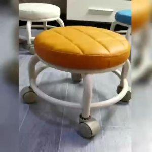 Upgraded Nordic Style Round Stool & Silent Rotating Stool