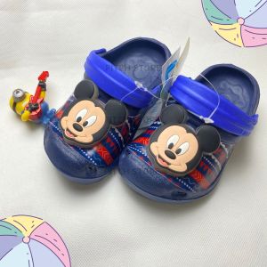 Kenta รองเท้าแตะเด็กแบบสวม ลายมิ้กกี้เม้าส์ มีไฟ ลิขสิทธิ์แท้