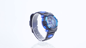 Jam Tangan Anak Digital Analog 1163 SKMEI Black Water Resistant 50M